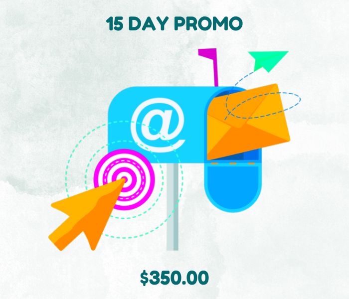 15 day author email list promo